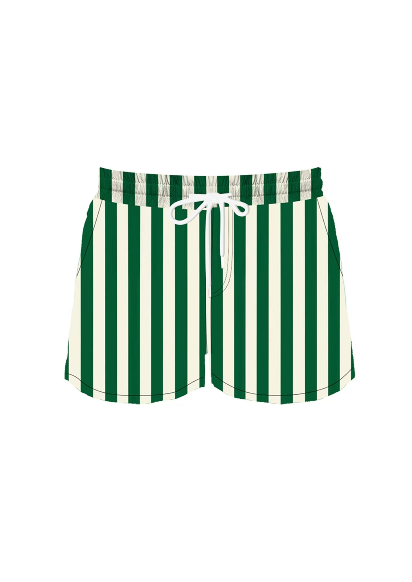 Cabana Striped Swim Trunks