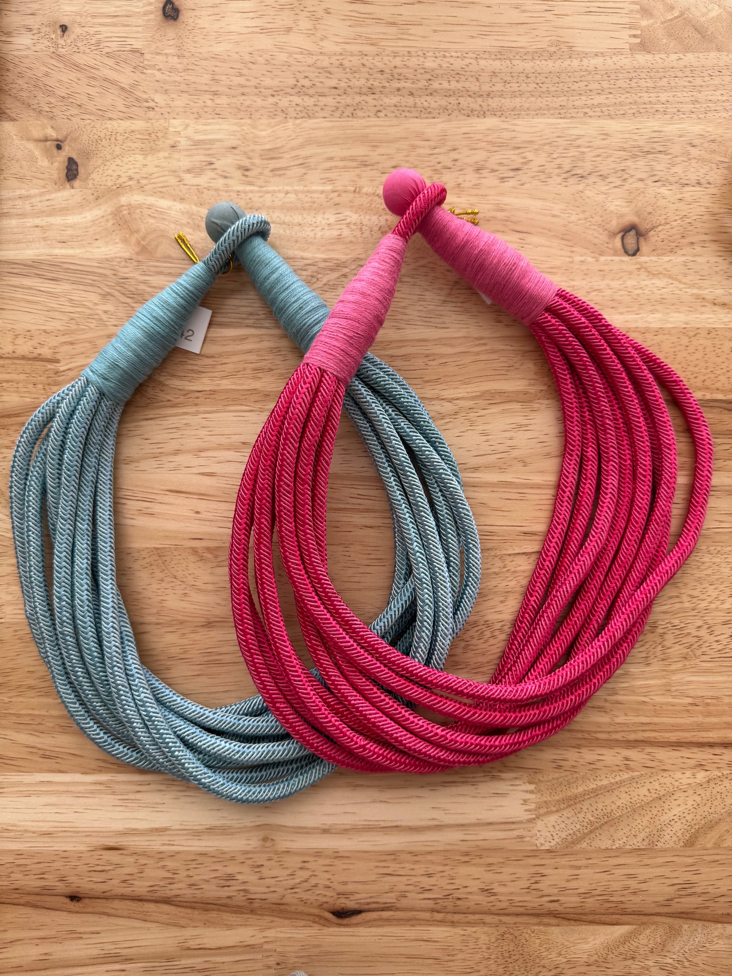 Forever Pink Rope Necklace