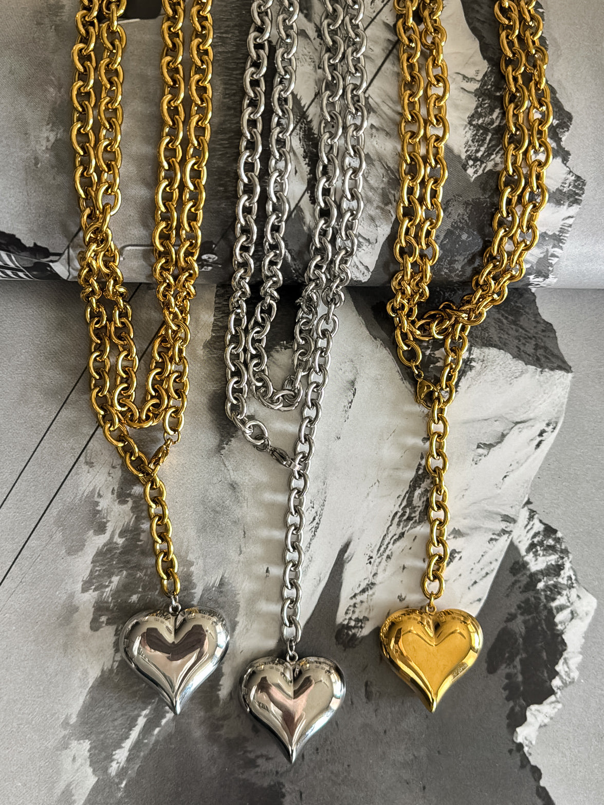 Wrap Around Heart Necklace