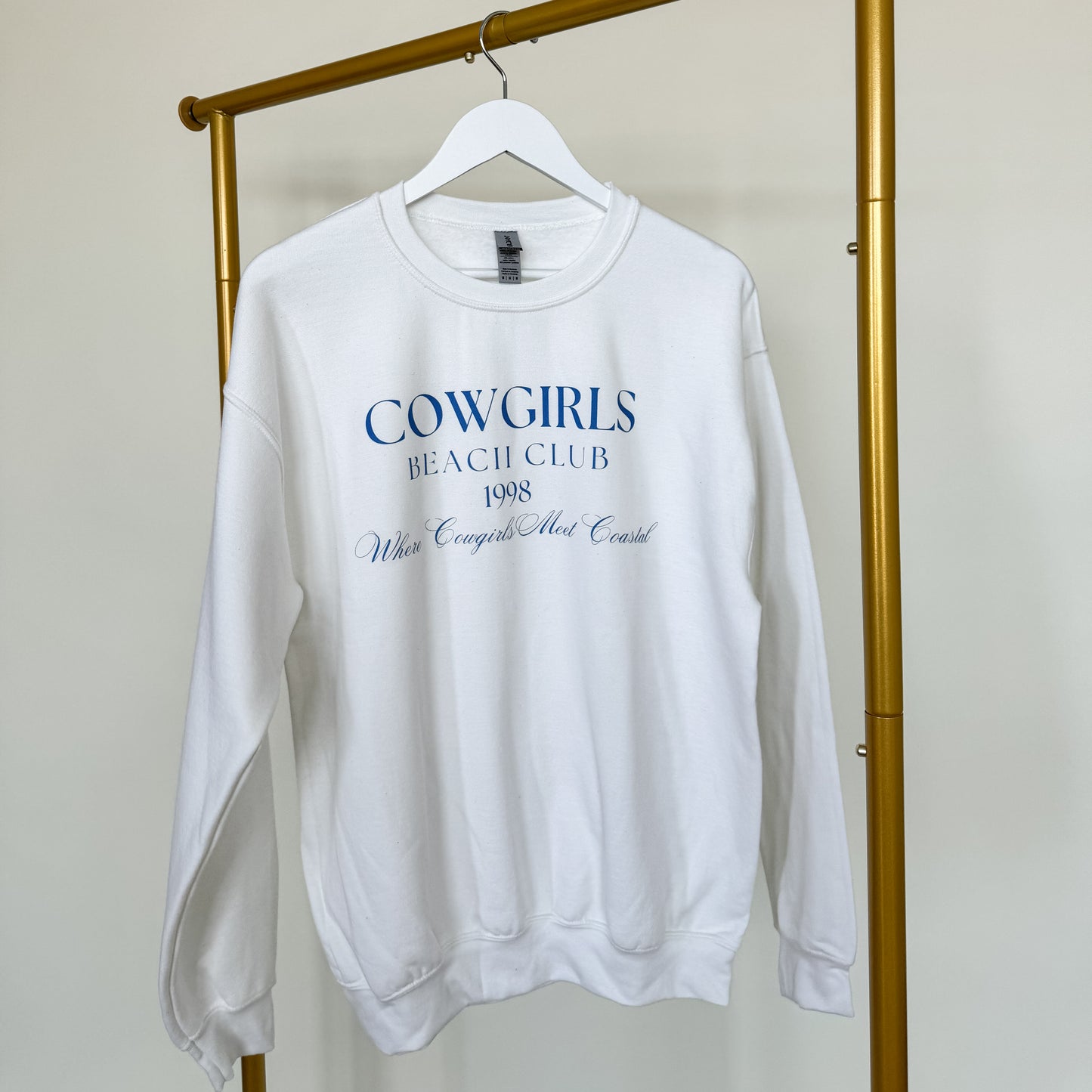 Cowgirls Beach Club Crewneck