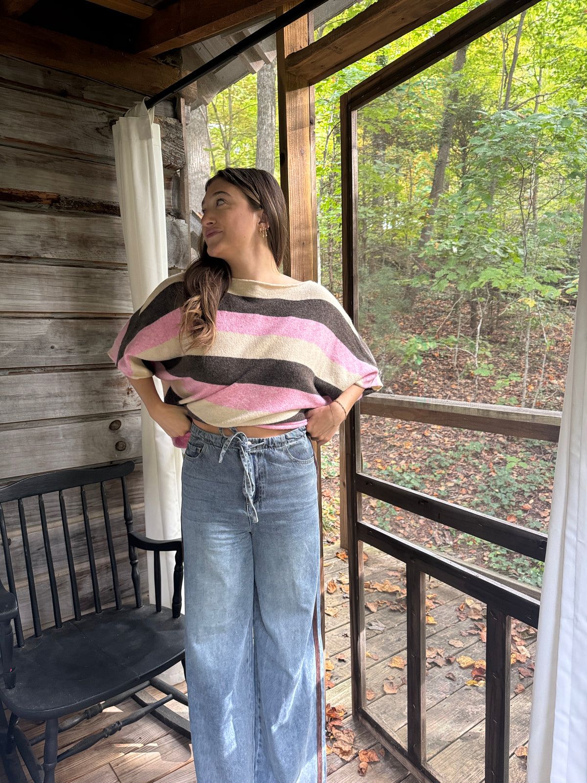 Easy Does It Drawstring Jeans