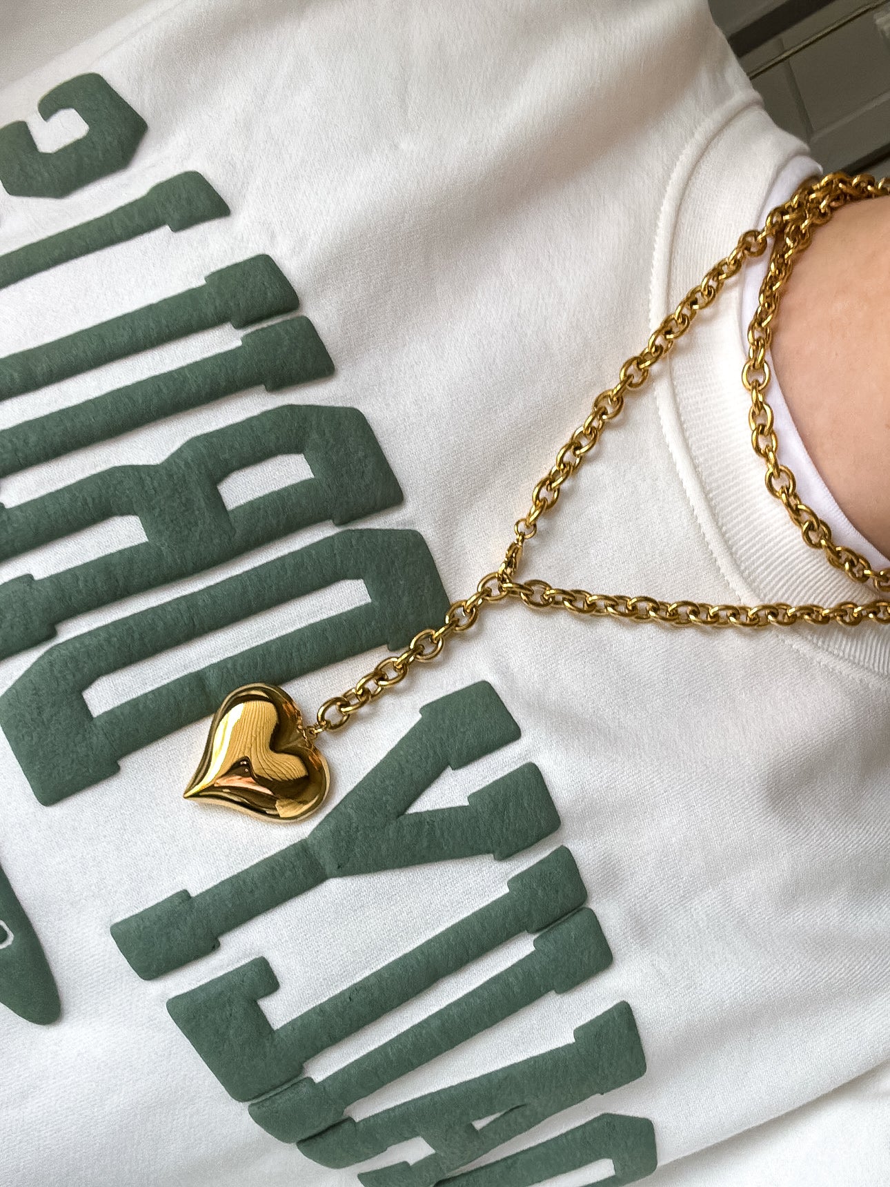 Wrap Around Heart Necklace