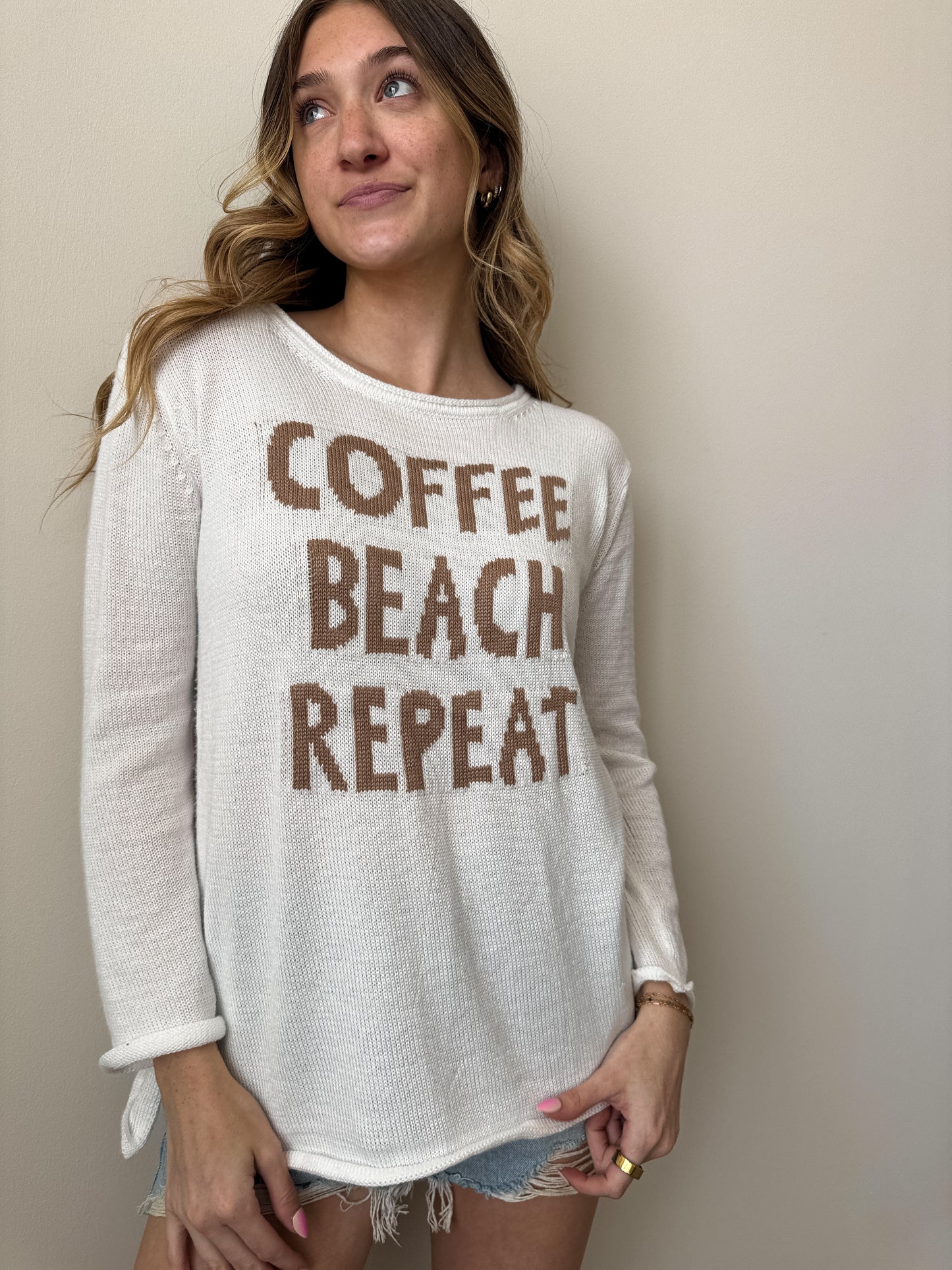Coffee Beach Repeat Sweater