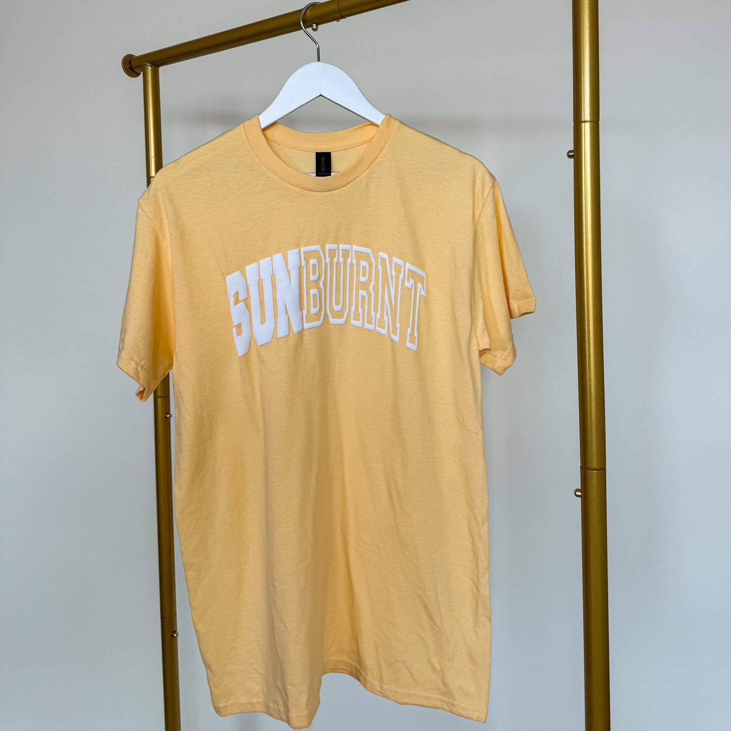 SunBurnt Yellow Tee