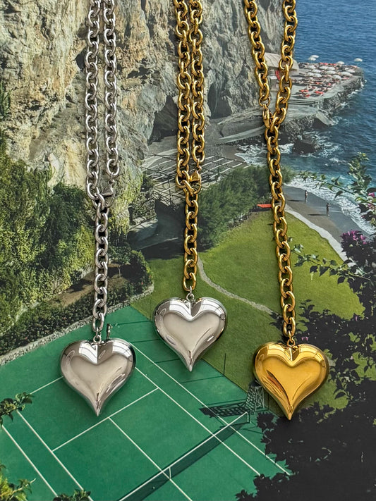 Wrap Around Heart Necklace