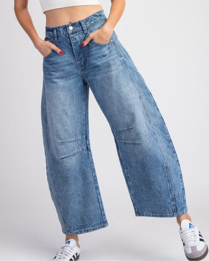 Blair Barrel Jeans (PRE-ORDER/ SHIPS IN 1 WEEK)