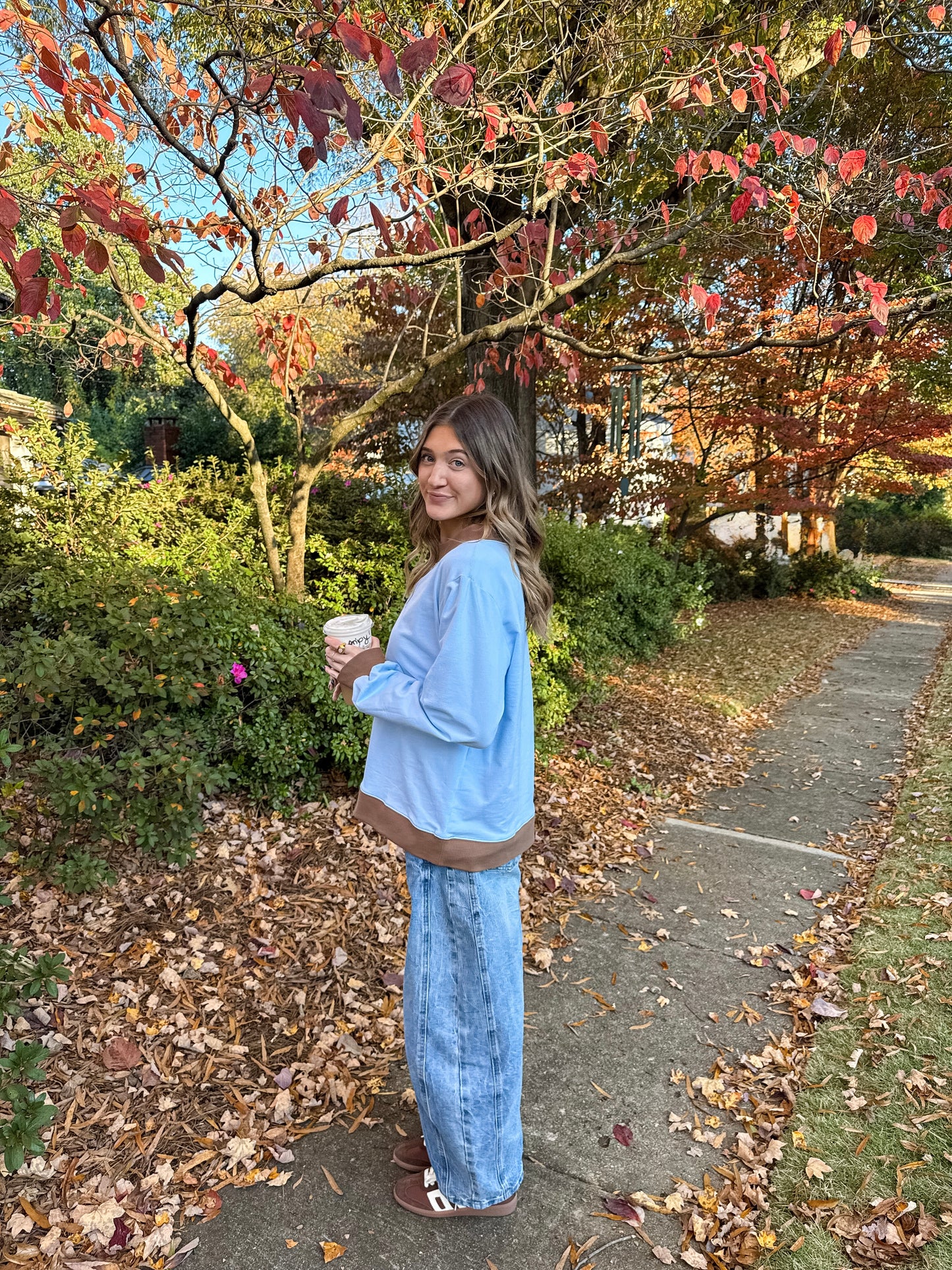 Cold Brew Oversized Mockneck