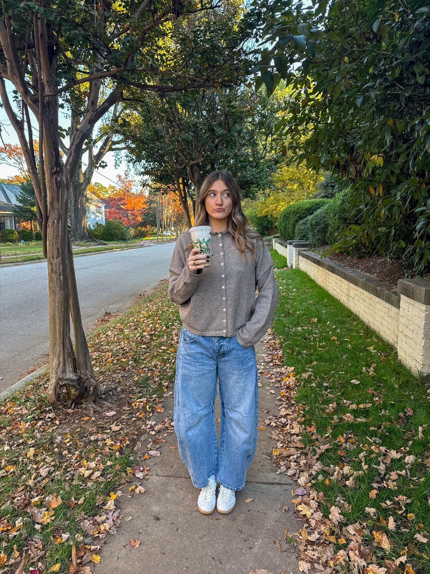 Maisie Cardigan - Mocha