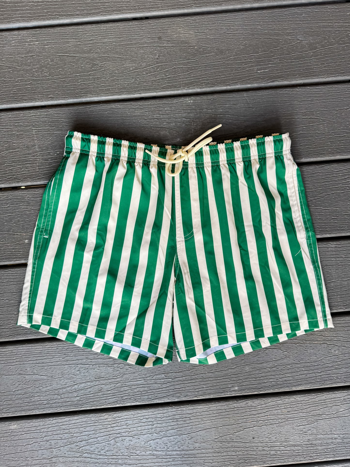 Cabana Striped Swim Trunks
