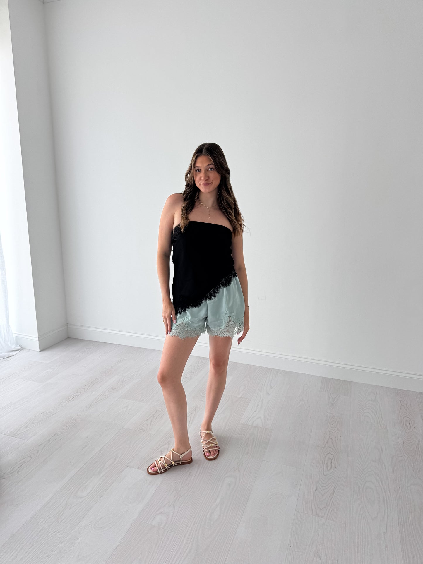 Midnights Lace Tube Top