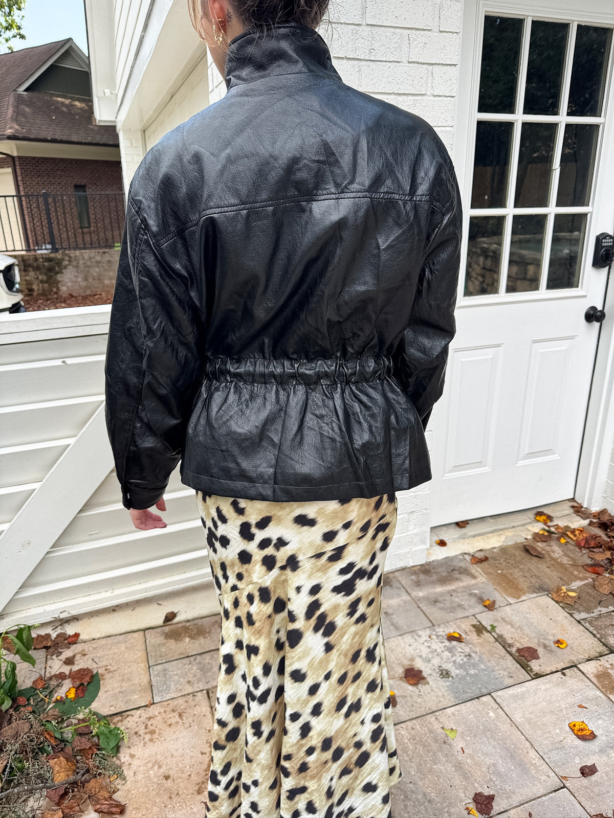 The Downtown Faux Leather Jacket