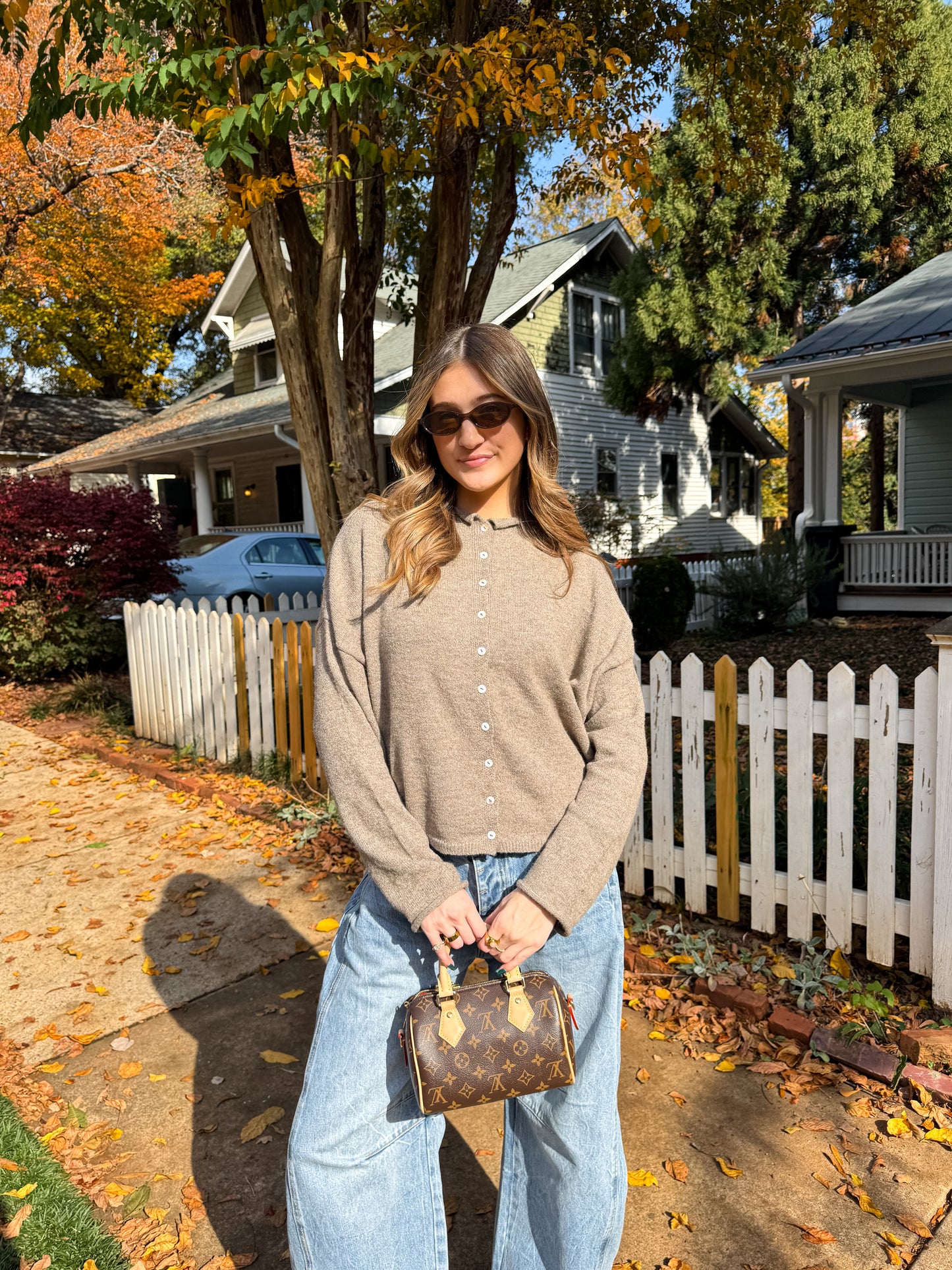 Maisie Cardigan - Mocha