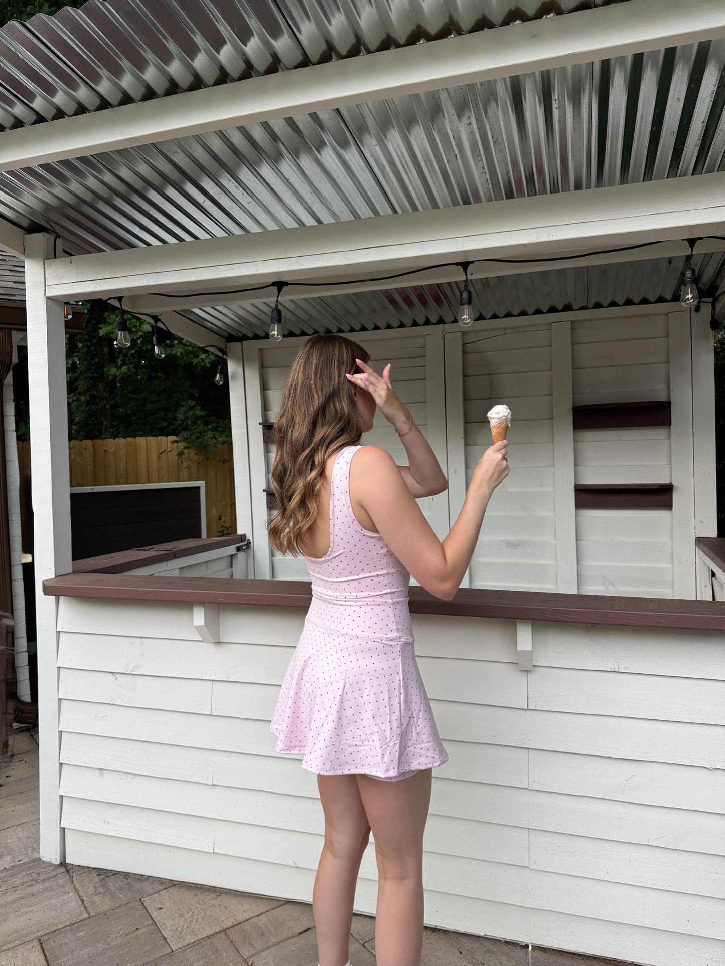 Strawberry Mocha Athletic Dress