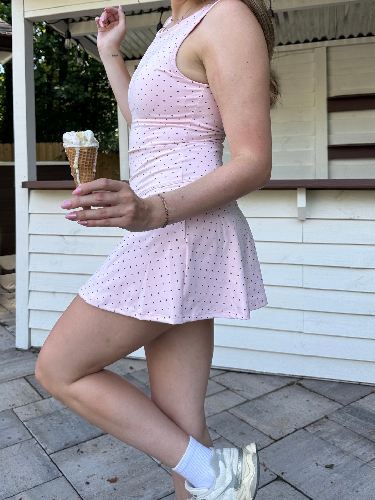 Strawberry Mocha Athletic Dress