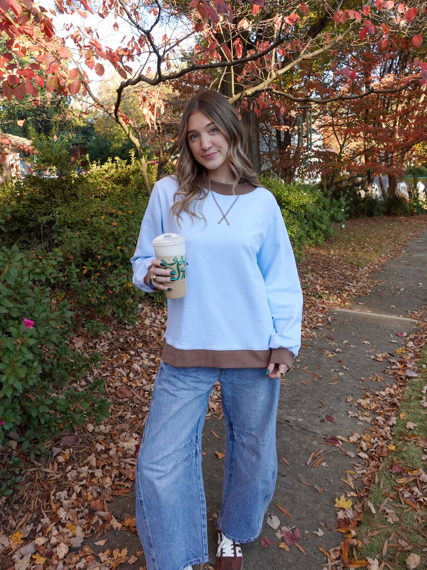 Cold Brew Oversized Mockneck