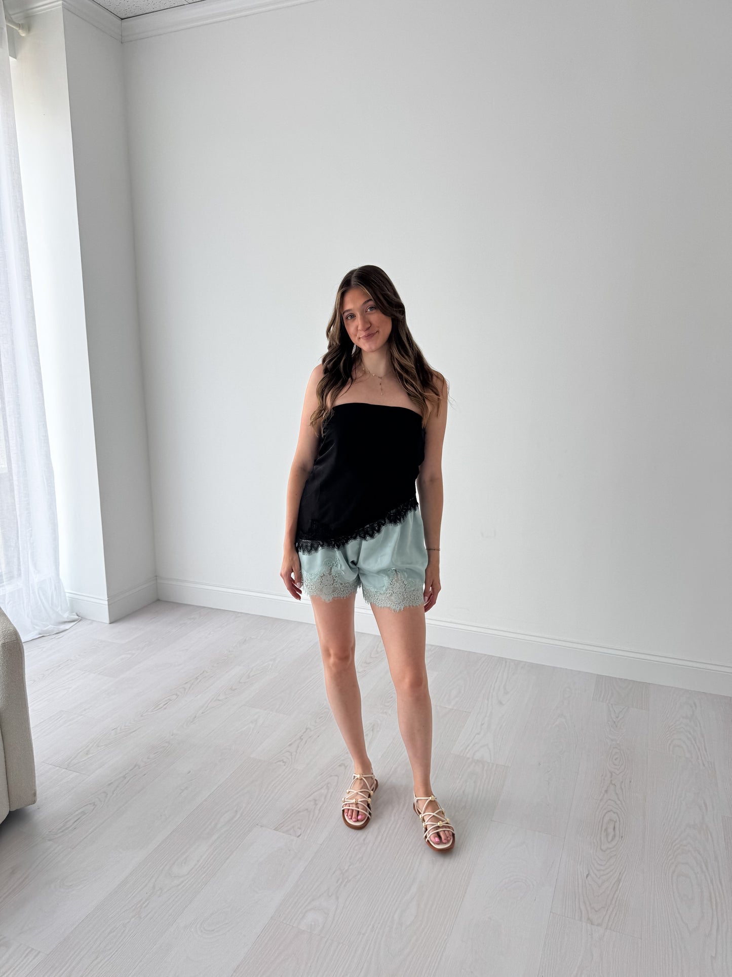 Midnights Lace Tube Top