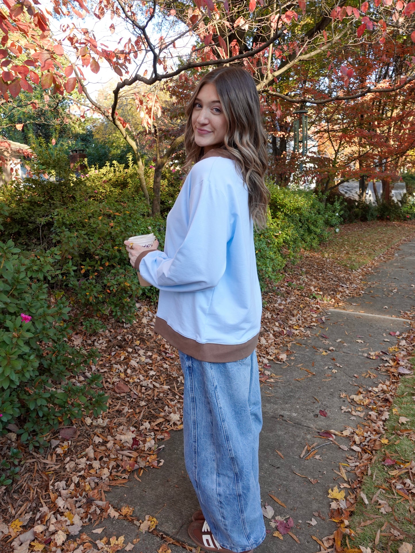 Cold Brew Oversized Mockneck