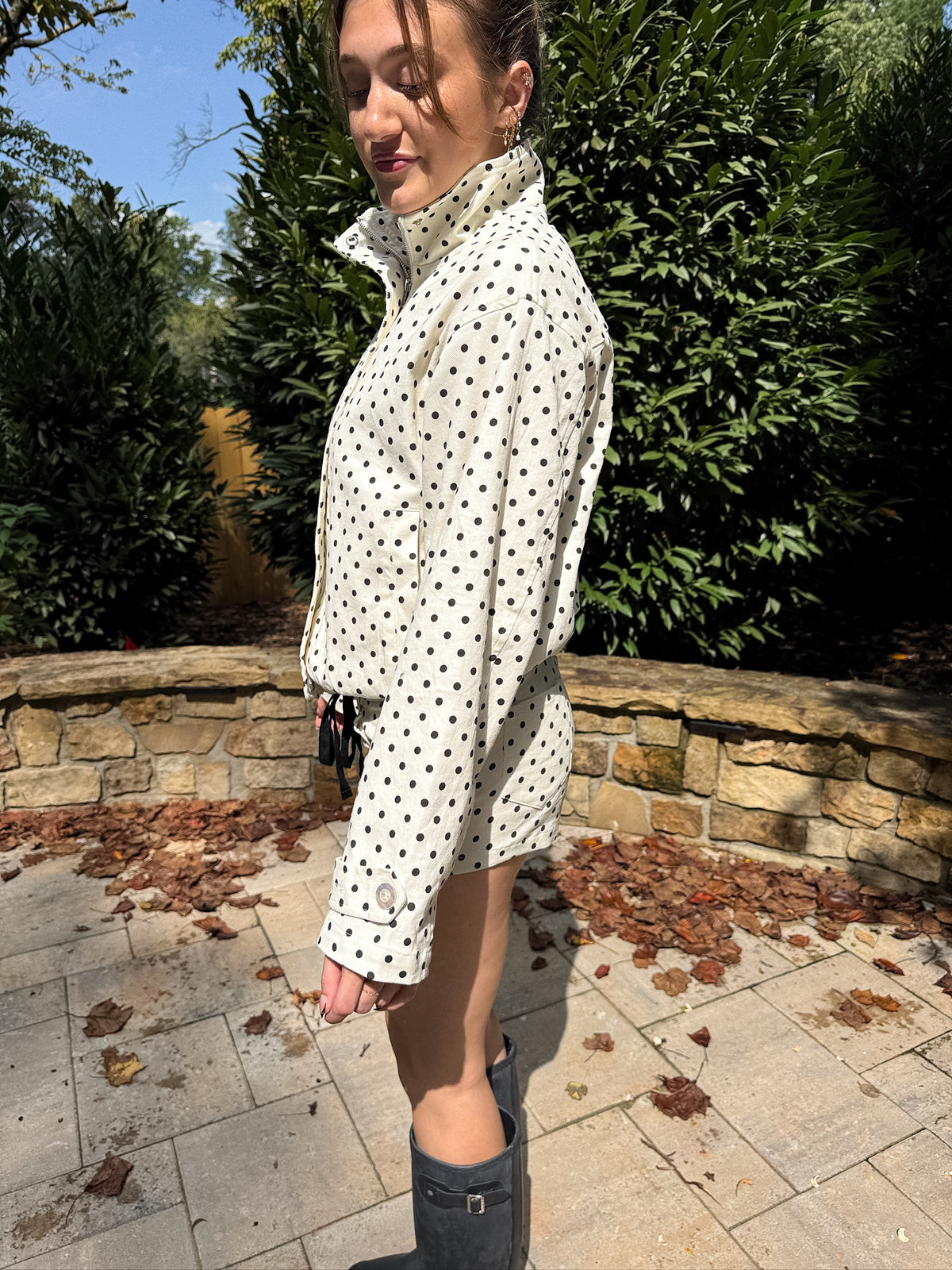 Lola Polka Dot Jacket