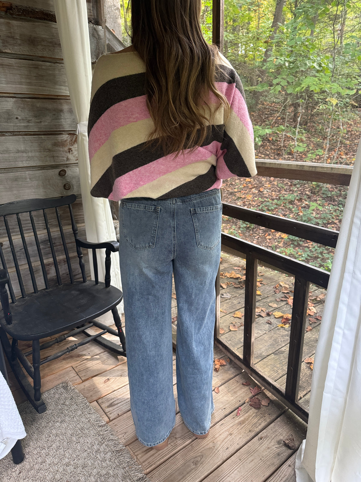 Easy Does It Drawstring Jeans