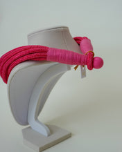Load image into Gallery viewer, Forever Pink Rope Necklace
