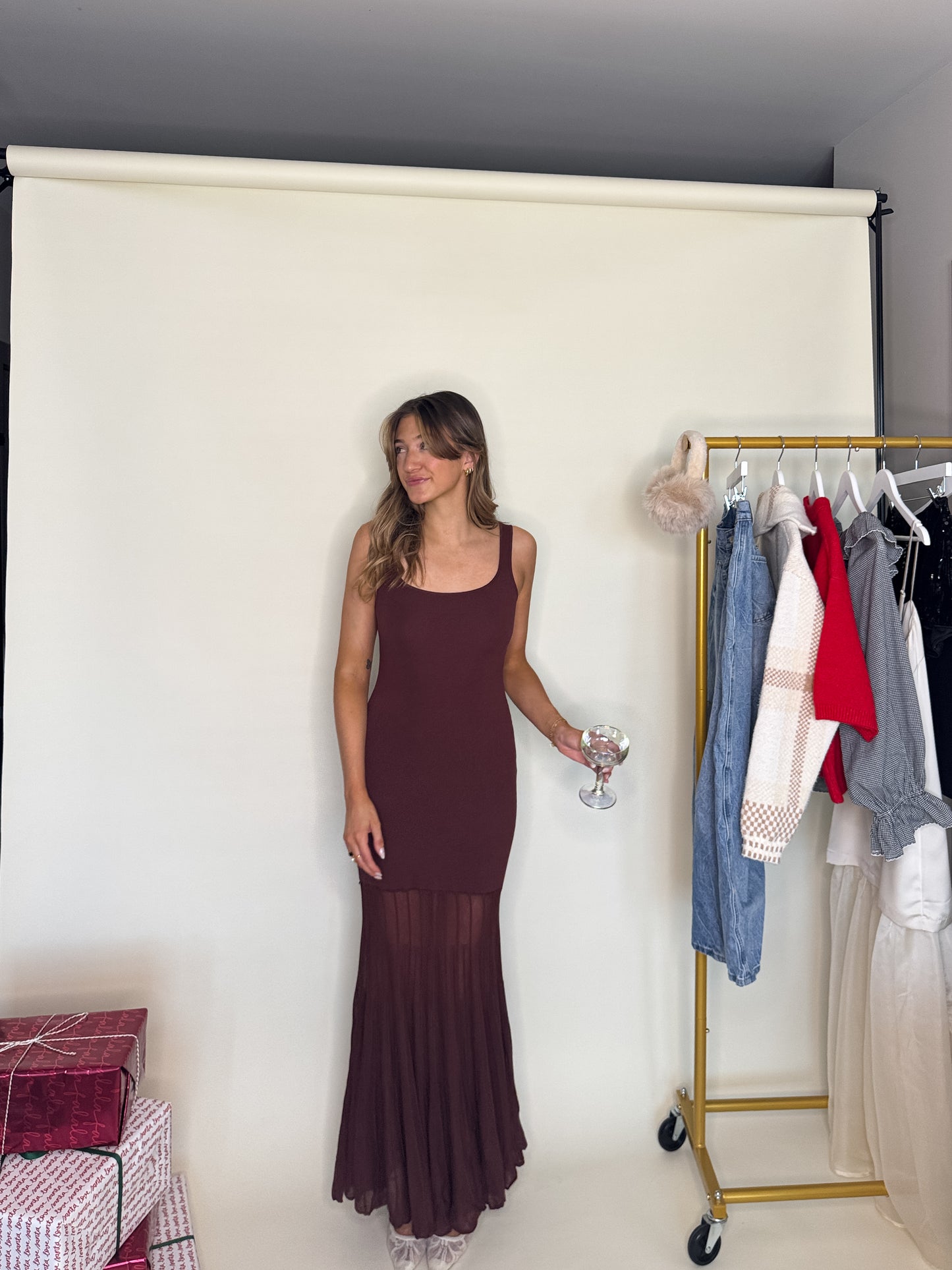 Merlot Maxi Dress