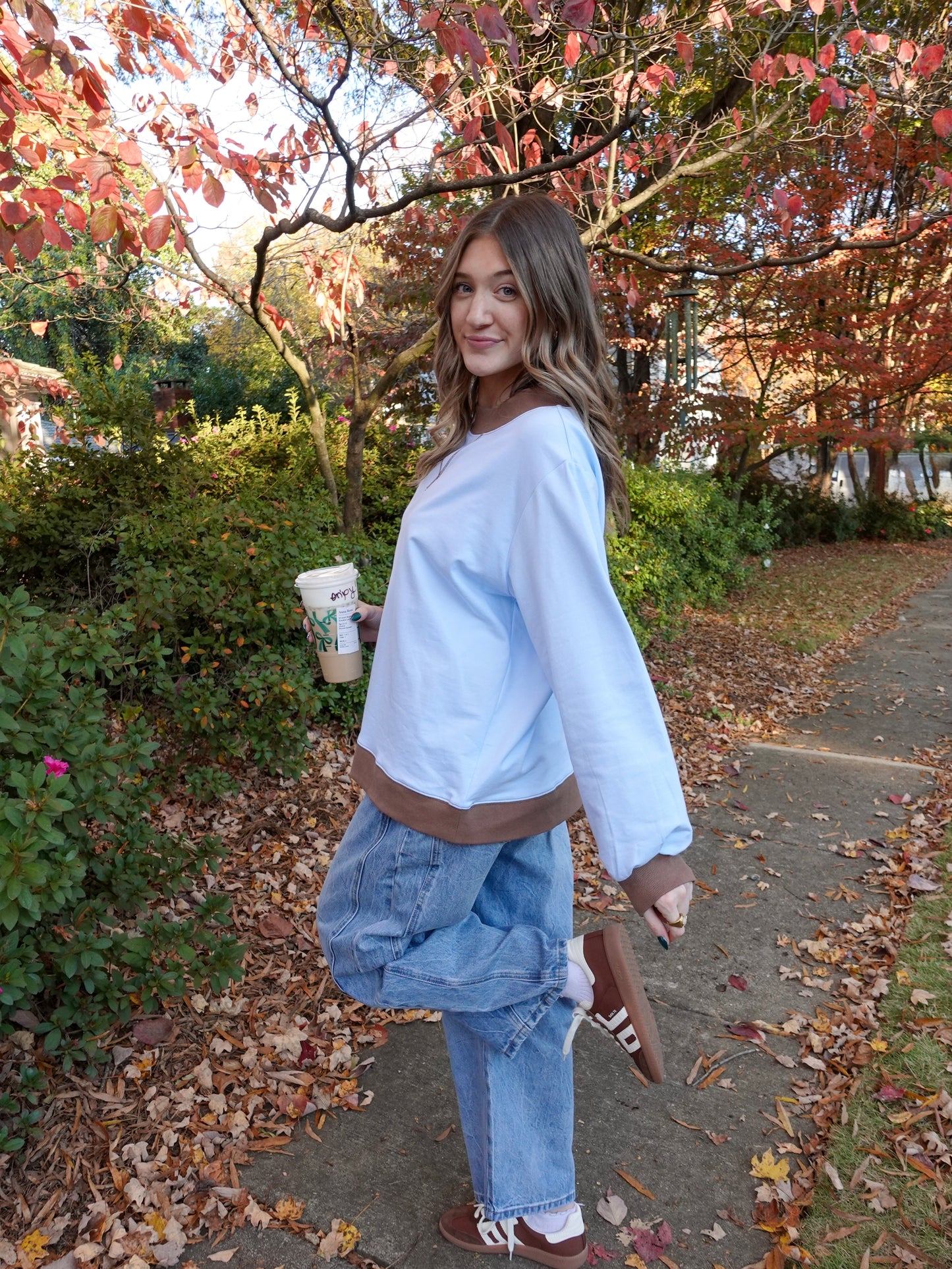 Cold Brew Oversized Mockneck