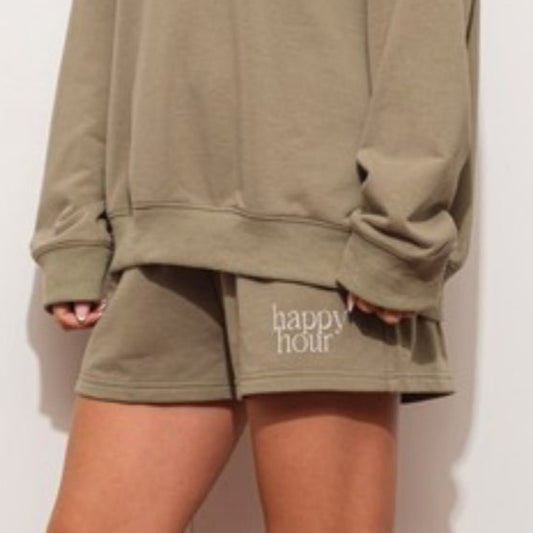 Happy Hour Sweat Shorts