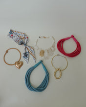 Load image into Gallery viewer, Forever Light Blue Rope Necklace
