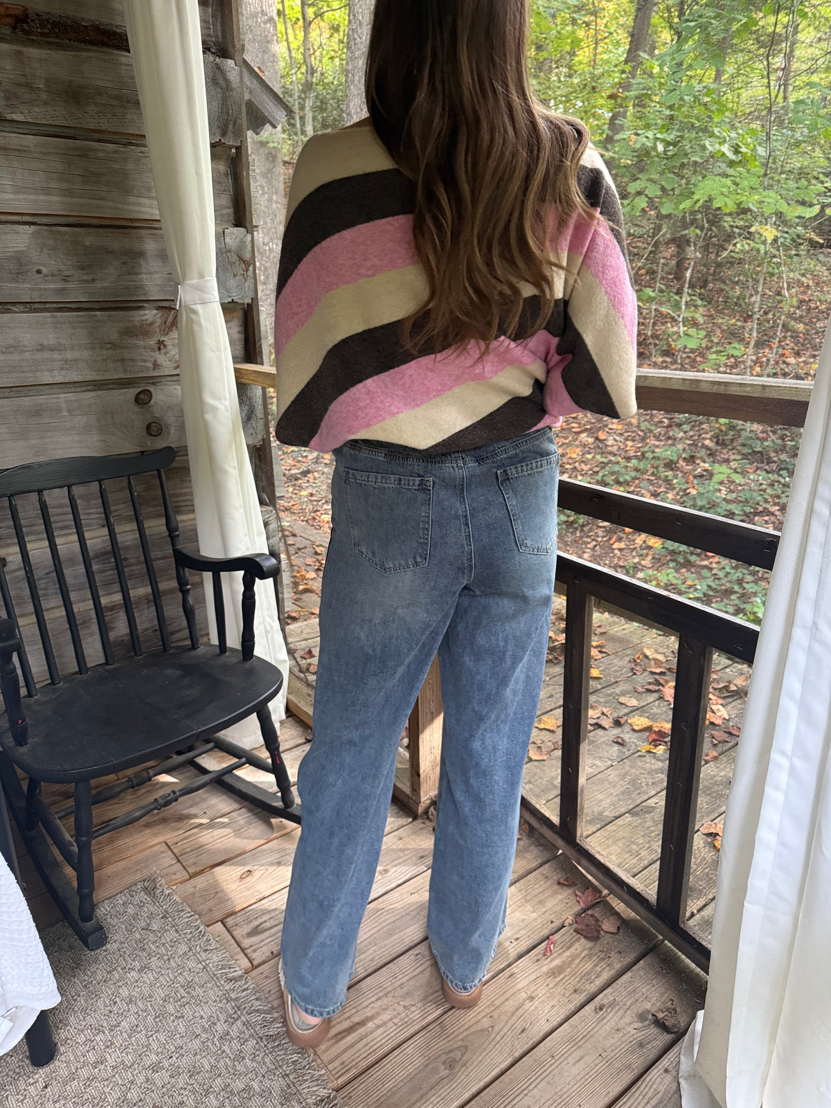 Easy Does It Drawstring Jeans