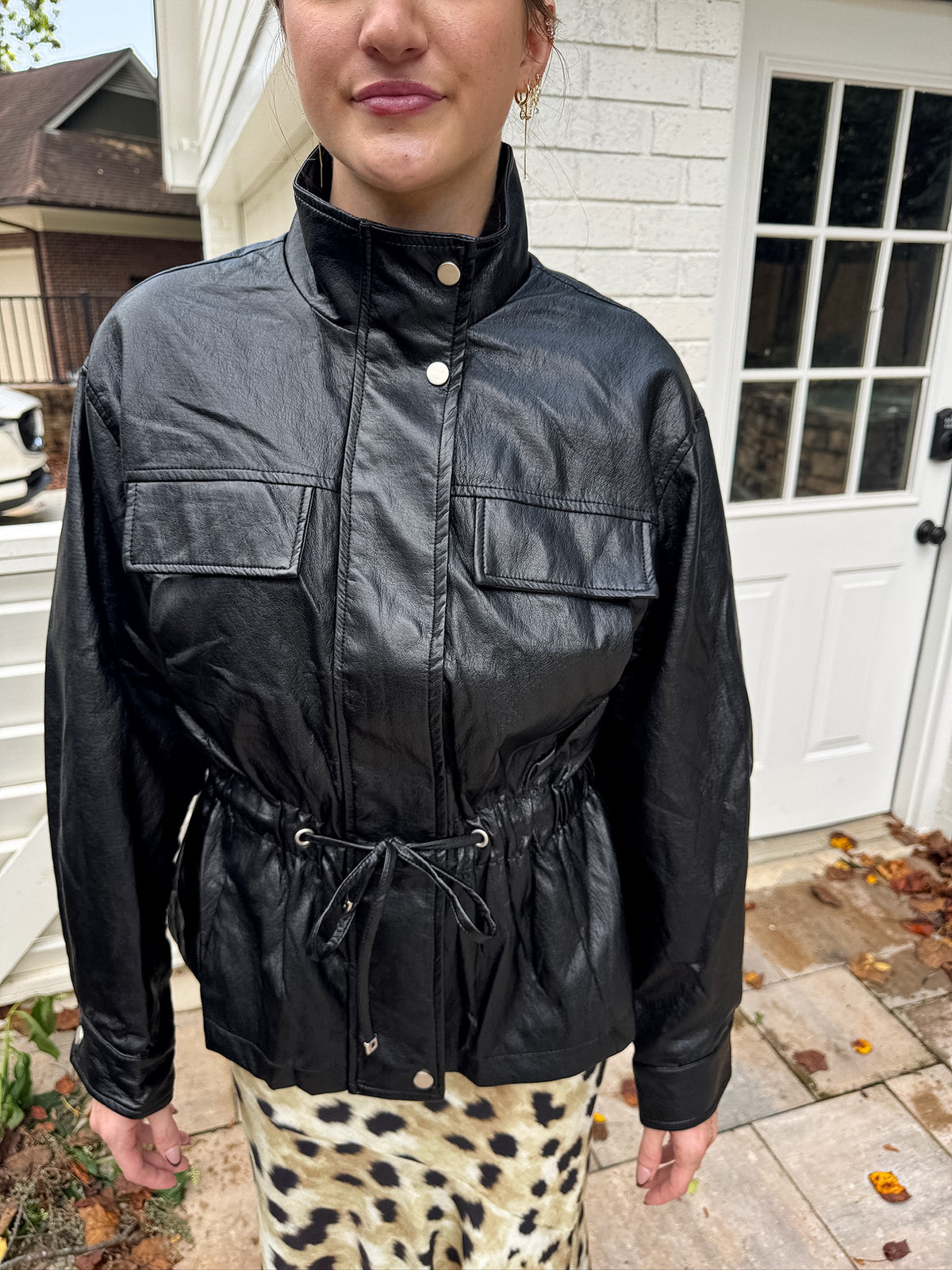 The Downtown Faux Leather Jacket