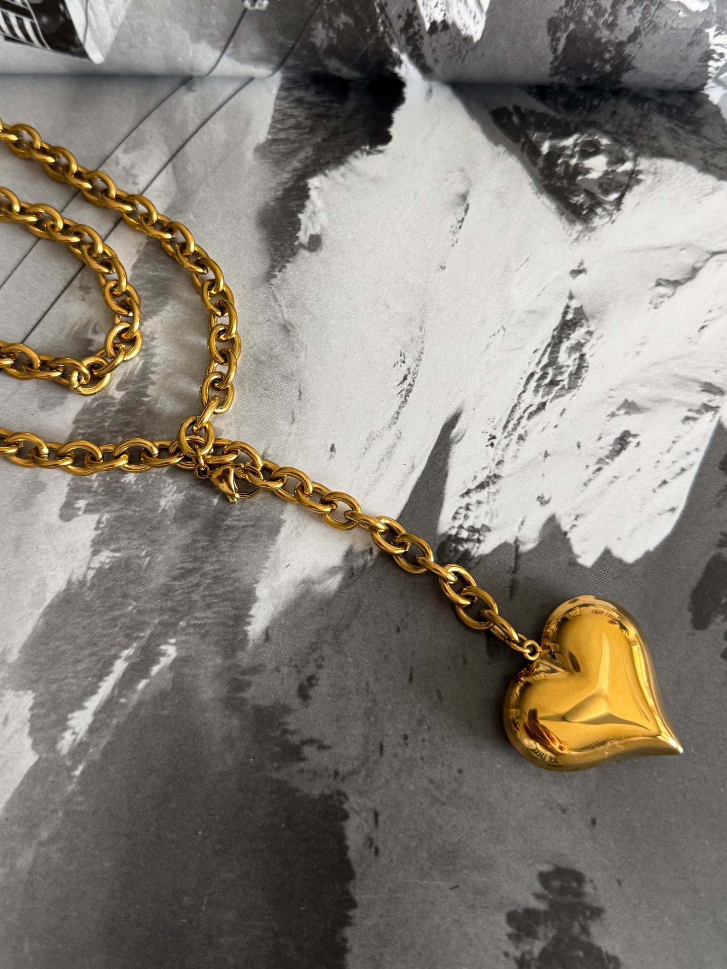 Wrap Around Heart Necklace