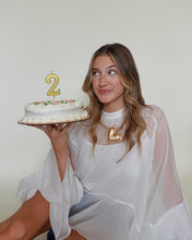 Load image into Gallery viewer, Love Letters Sheer Ruffle Top
