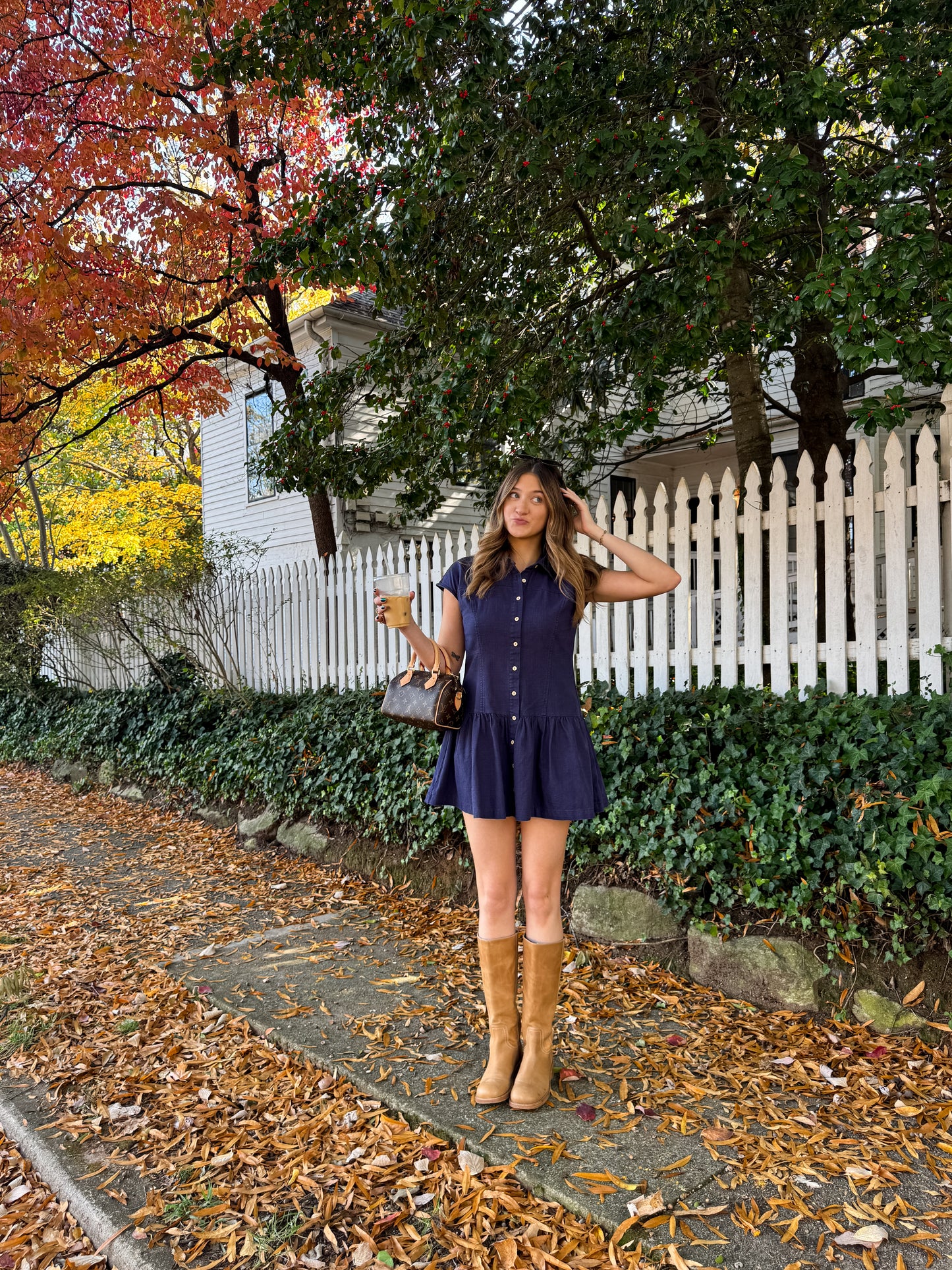 Sunday Mornings Mini Dress