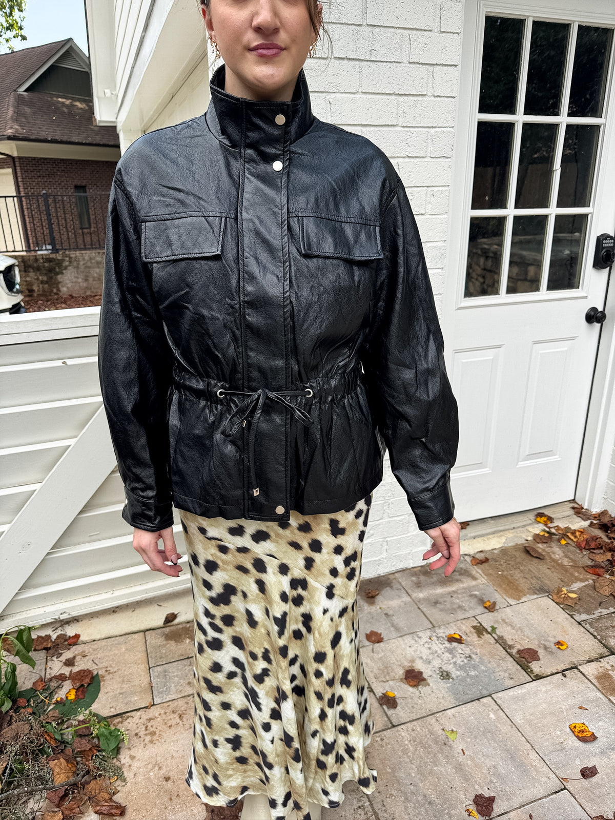 The Downtown Faux Leather Jacket
