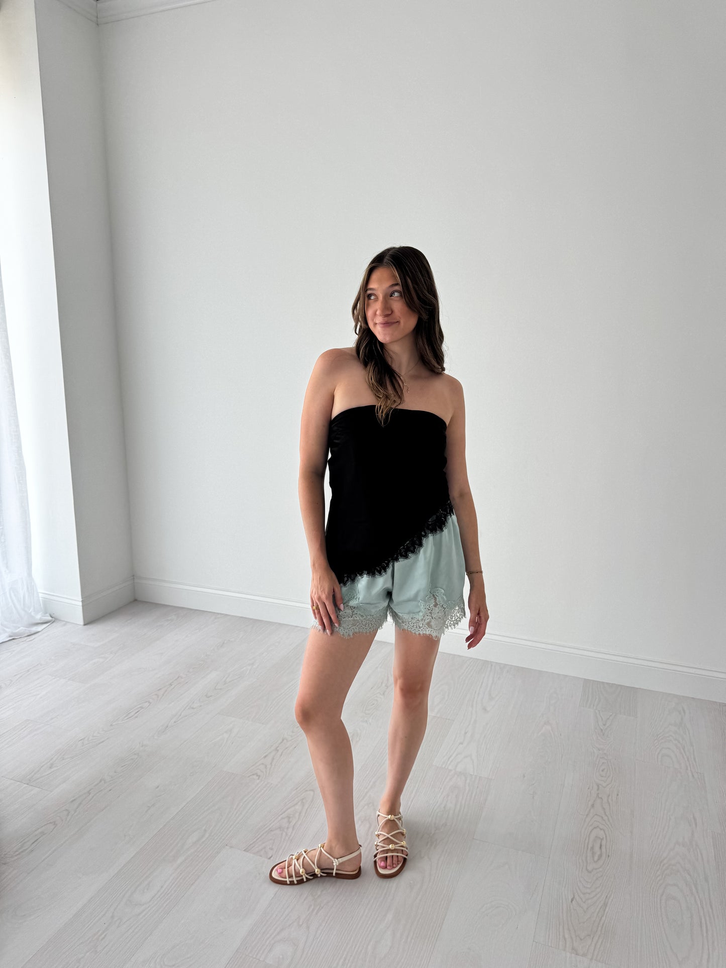 Midnights Lace Tube Top