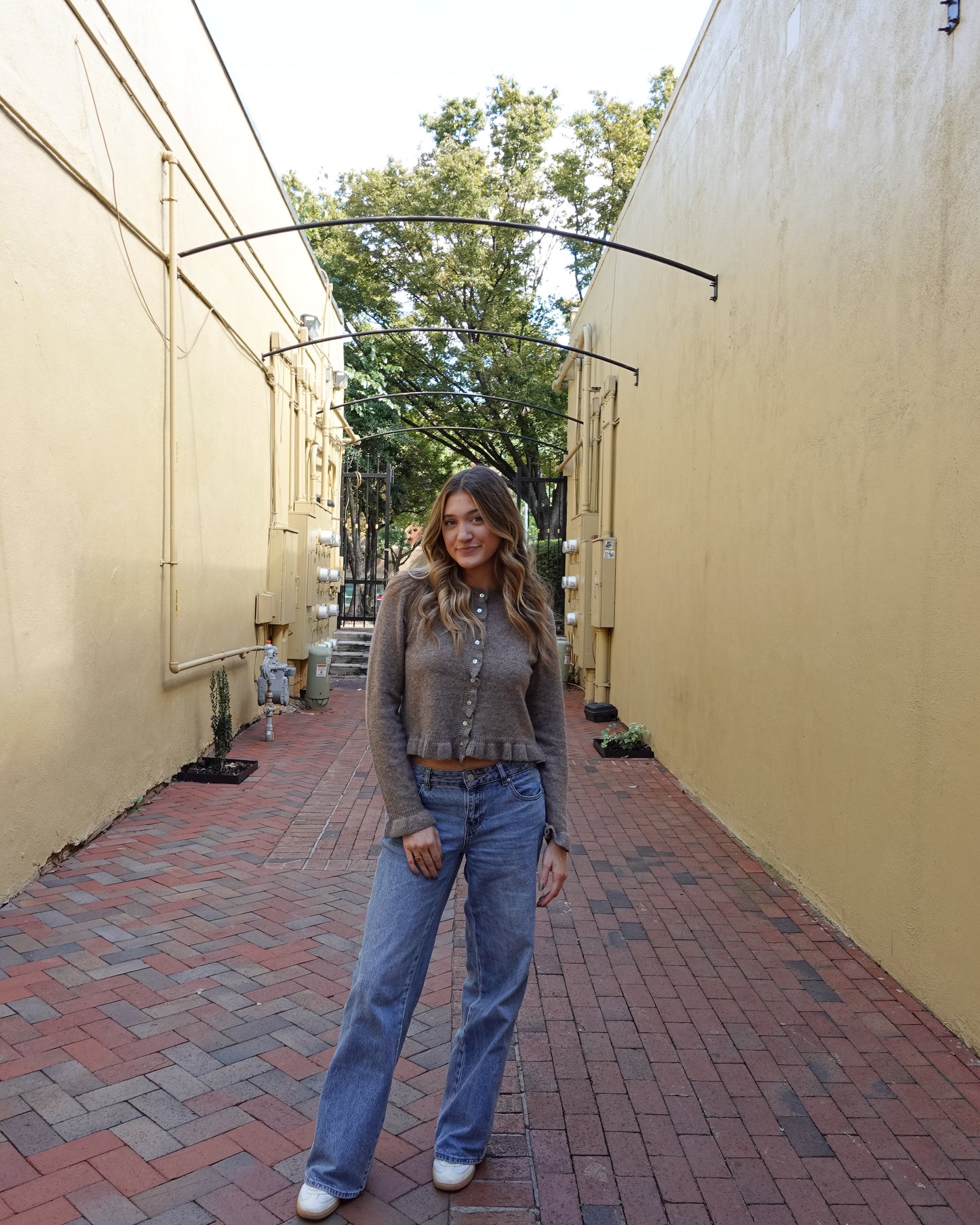 Harvest Ruffle Cardigan