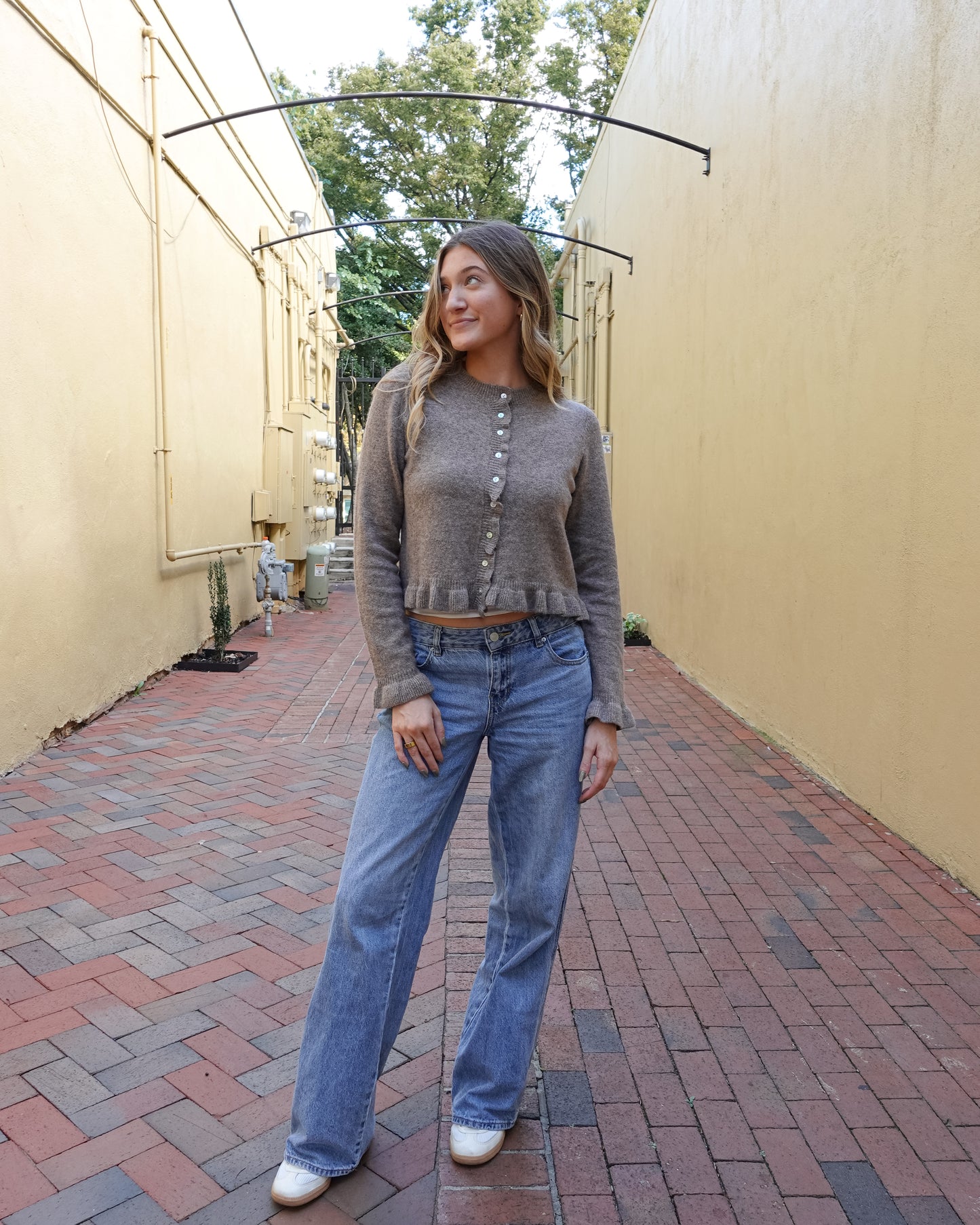Harvest Ruffle Cardigan