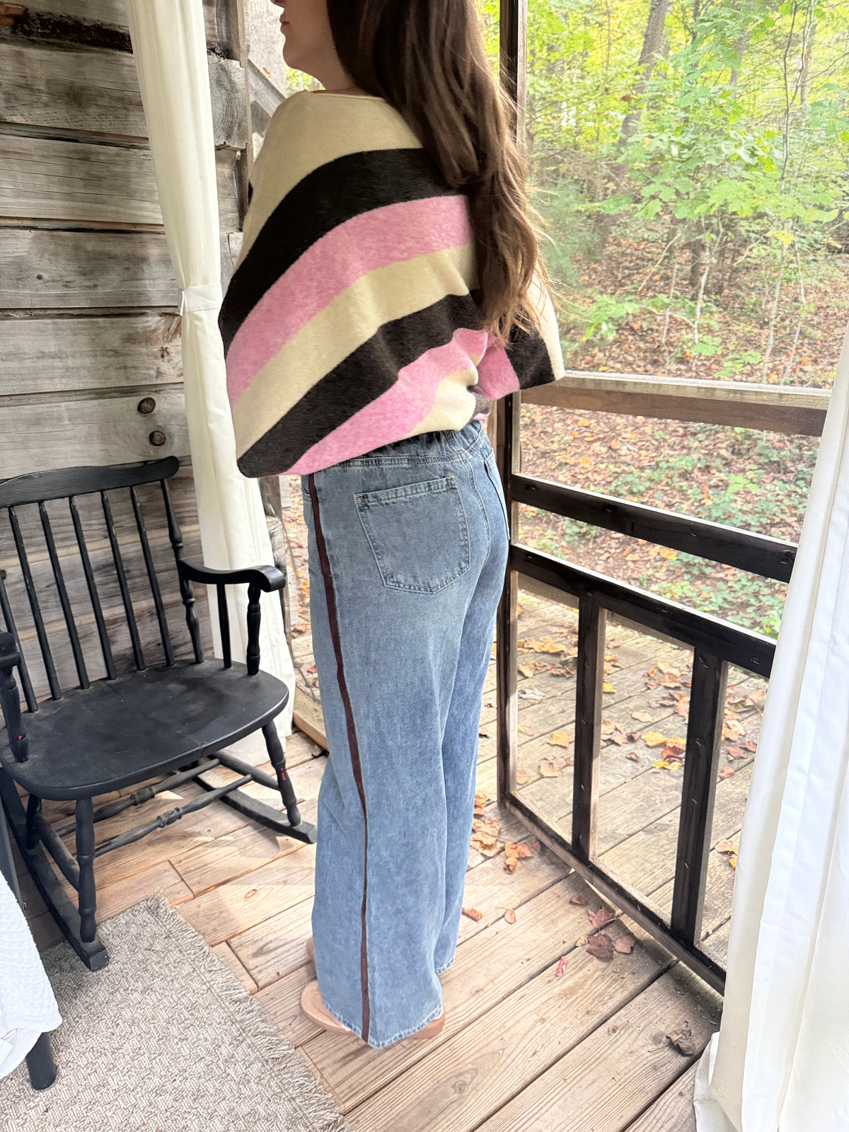 Easy Does It Drawstring Jeans