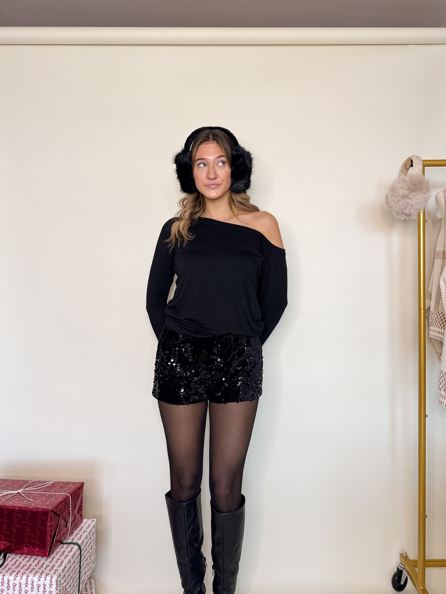 Midnight Mini Shorts