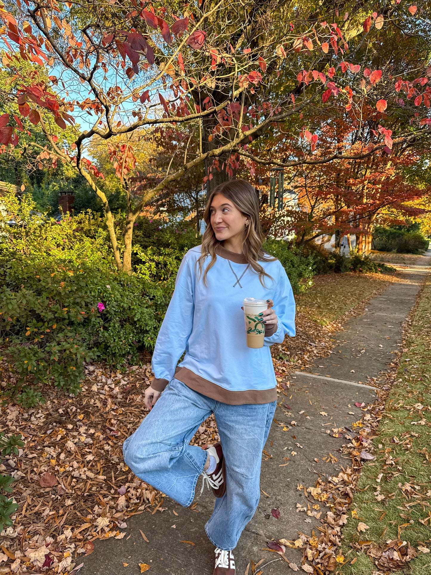 Cold Brew Oversized Mockneck