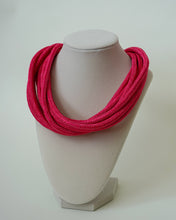 Load image into Gallery viewer, Forever Pink Rope Necklace
