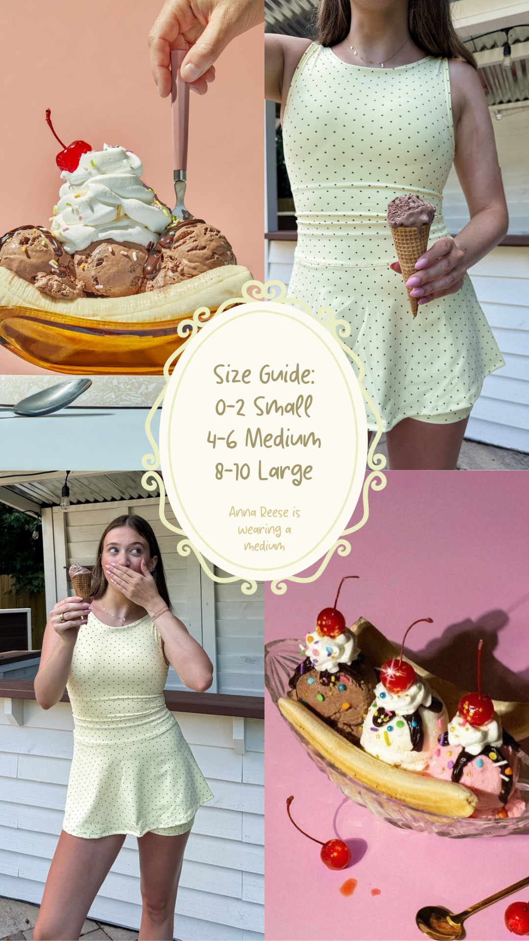 Banana Split Athletic Dress