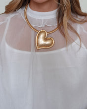 Load image into Gallery viewer, Love Letters Sheer Ruffle Top
