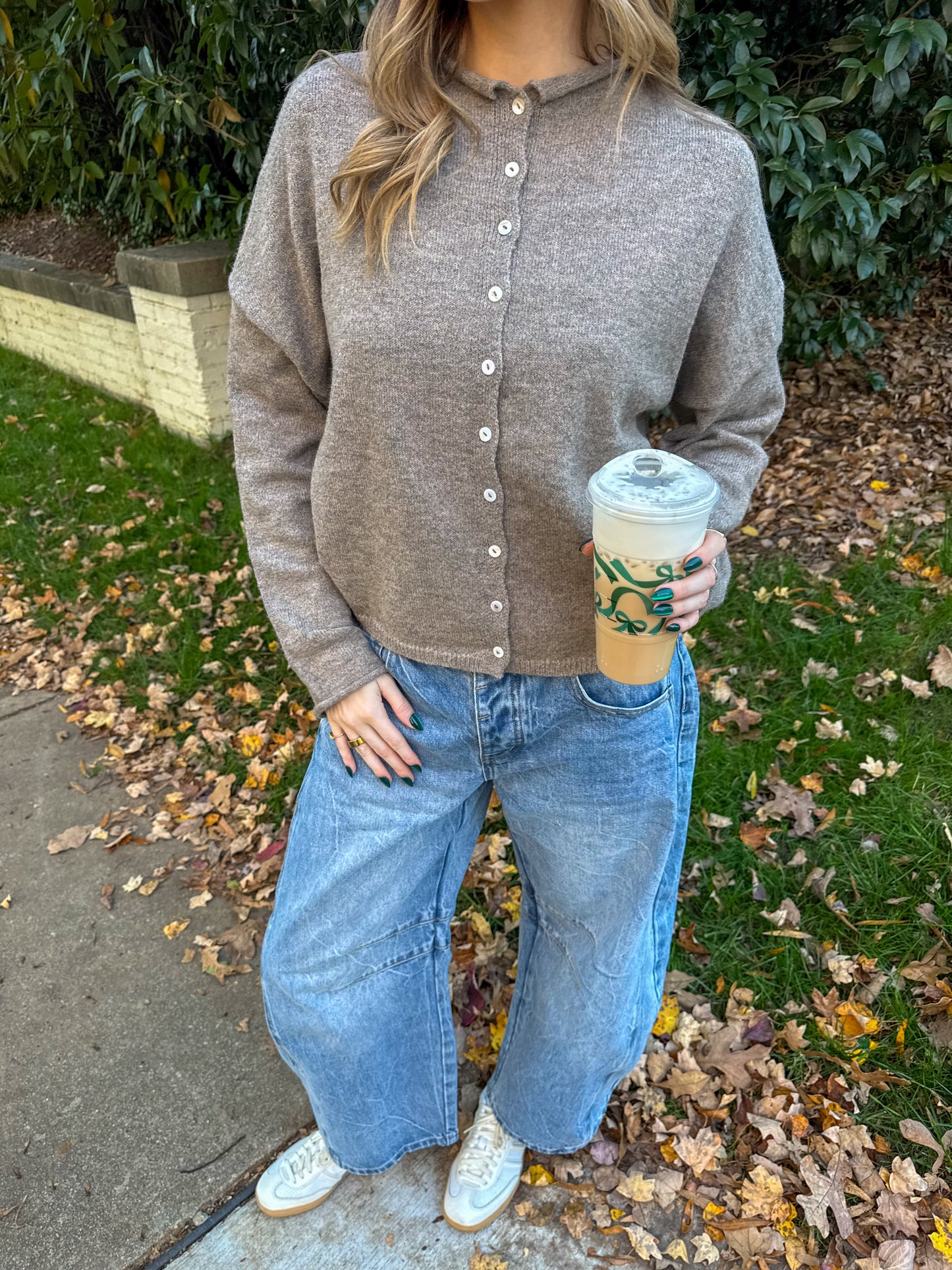 Maisie Cardigan - Mocha