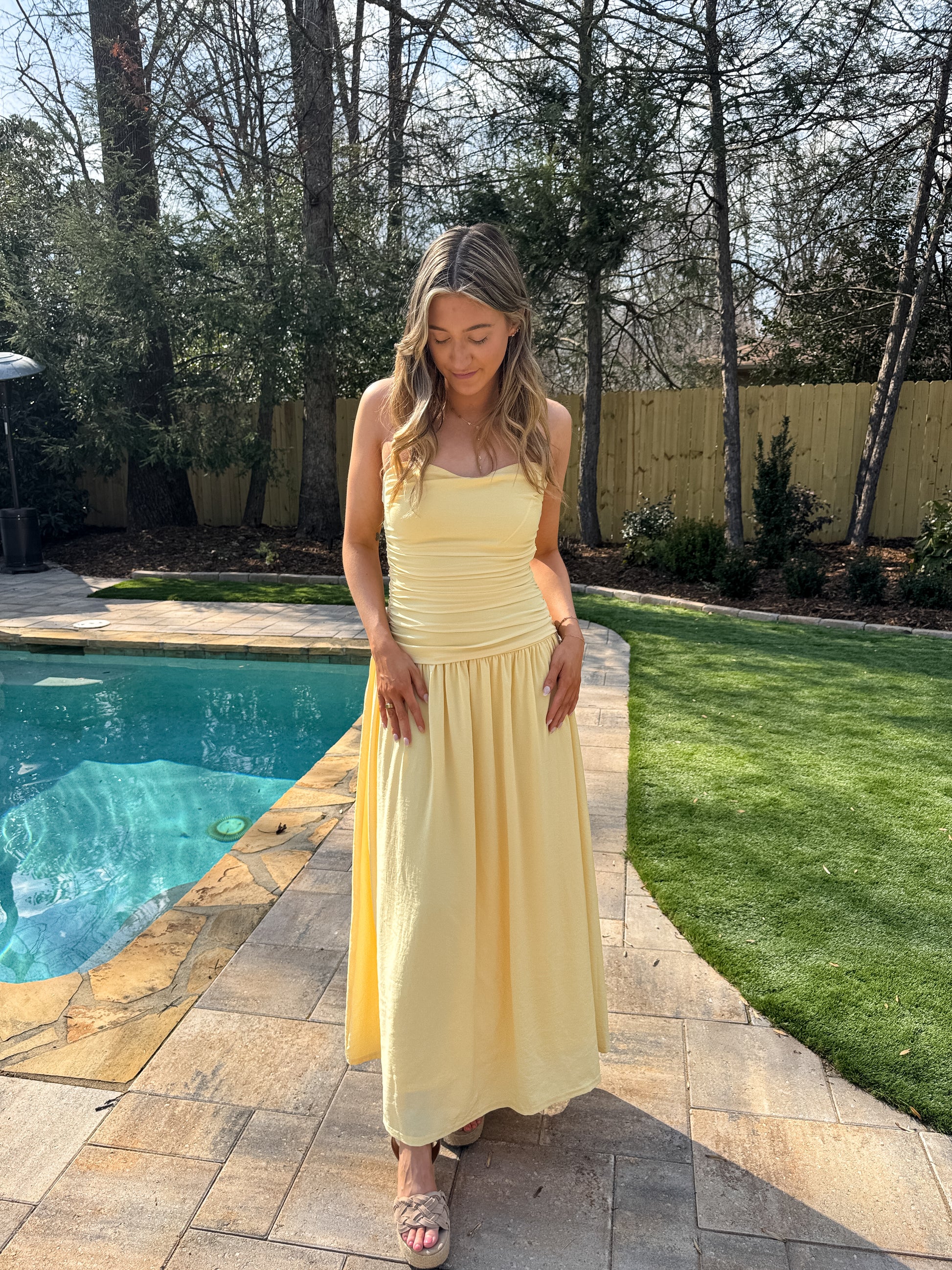 Buttercup Maxi Dress Small