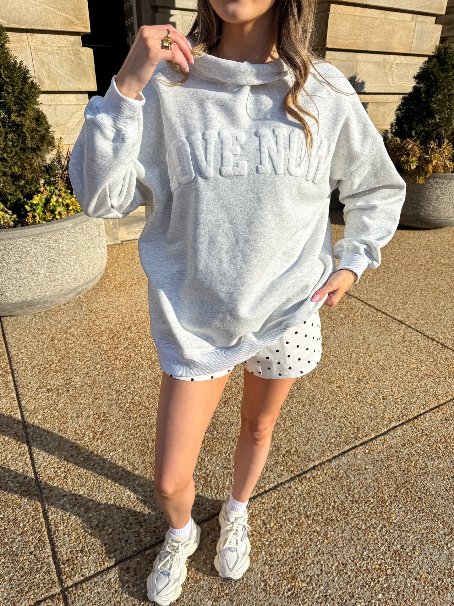 The Love Now Mockneck