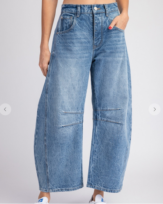 Blair Barrel Jeans (PRE-ORDER/ SHIPS IN 1 WEEK)