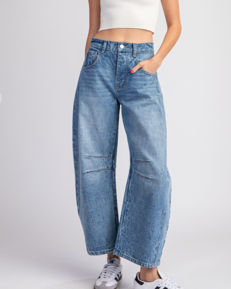 Blair Barrel Jeans (PRE-ORDER/ SHIPS IN 1 WEEK)
