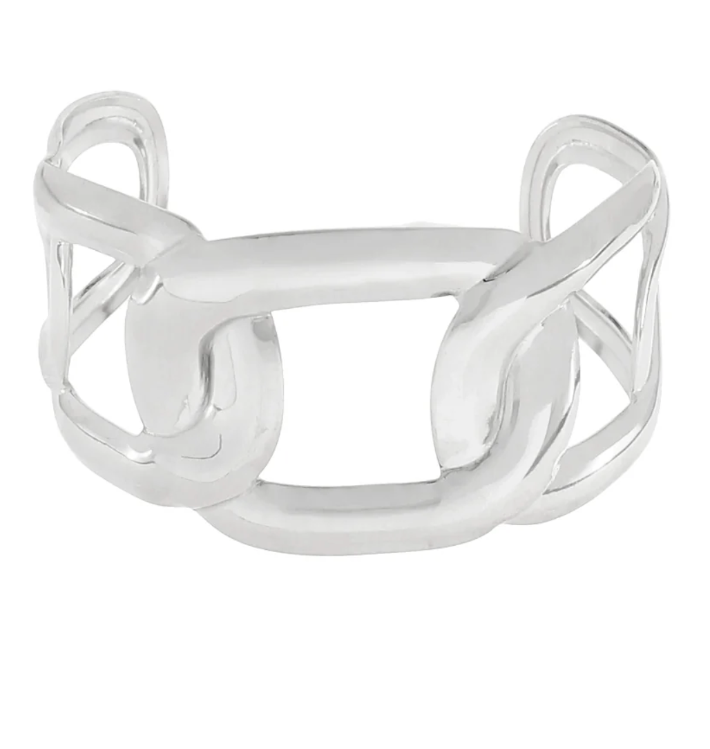 Sloane Silver Cuff Bracelet