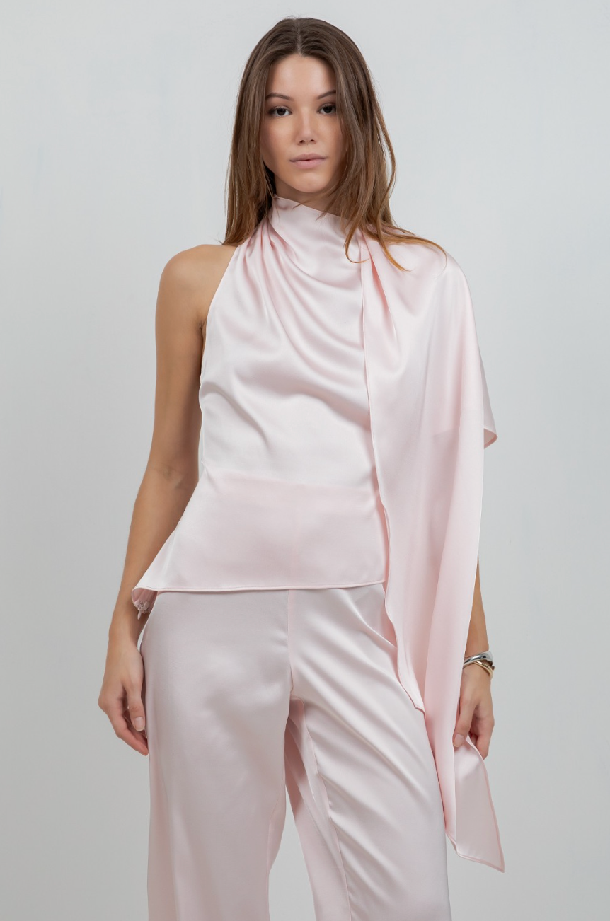 Peony Scarf Top